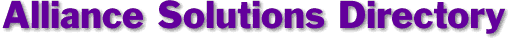 Alliance Solutions Directory