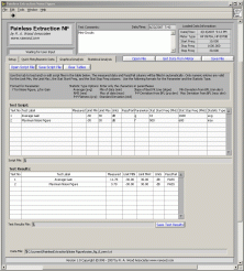 Analysis Panel